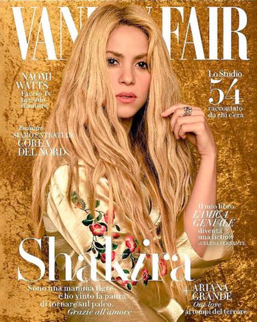 Shakira en Vanity Fair Italia