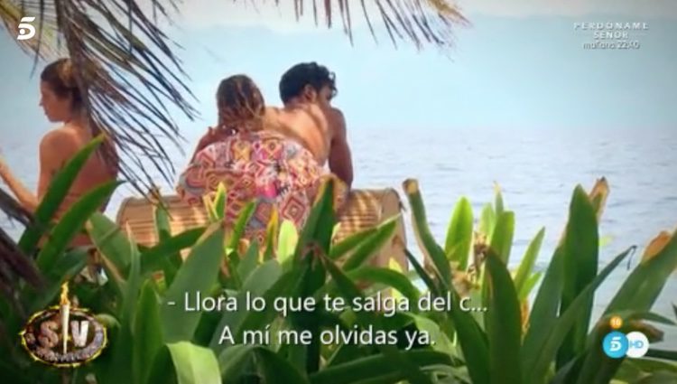 Kiko y gloria Camila pillados desprevenidos por las cámaras en 'Supervivientes 2017' / Fuente: Telcinco.es