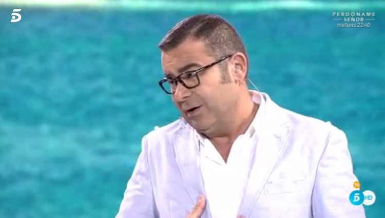 Jorge Javier Vázquez hablando de la actitud de Bigote / Telecinco.es