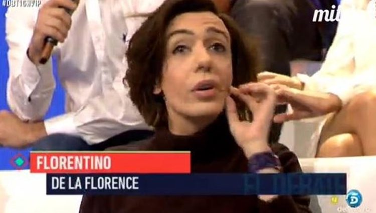 Florentino de la Florence en 'El Debate' / Foto: telecinco.es