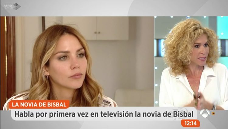 Rosanna Zanetti en su entrevista con Cristina Fernández / Foto: Antena3.com 
