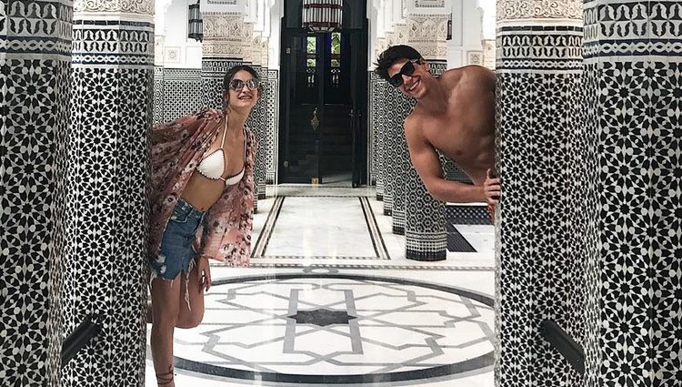Diego Matamoros y Estela Grande disfrutando de Marruecos / Fuente: Instagram