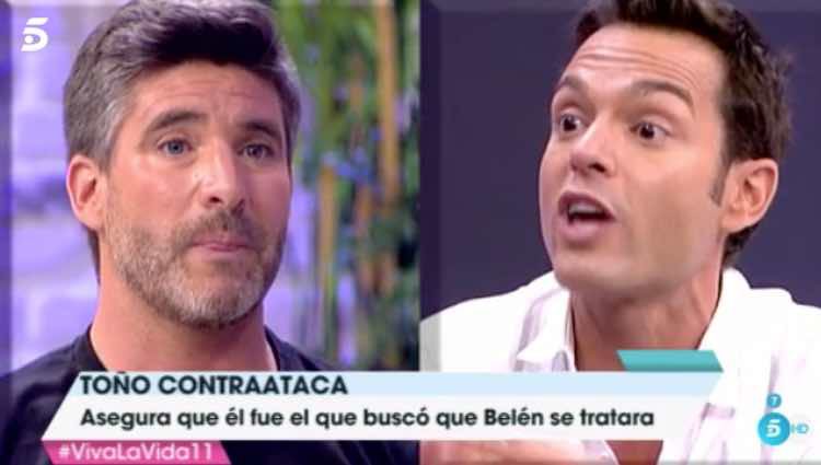 Toño Sanchís hablando del programa de Belén Esteban / Telecinco.es