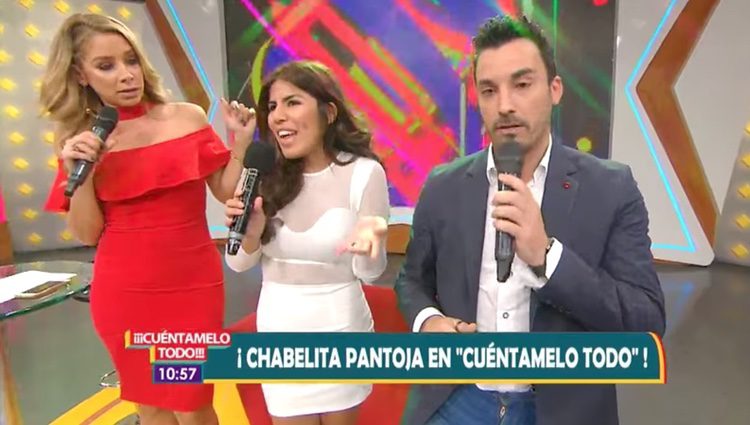 Chabelita en el programa de Lima / Youtube