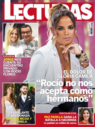 Gloria Camila en la portada de Lecturas
