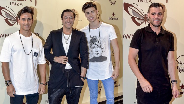 Rafael Amargo y Fonsi Nieto en el nuevo restaurante de Cristiano Ronaldo