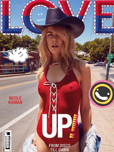 Nicole Kidman en Love Magazine