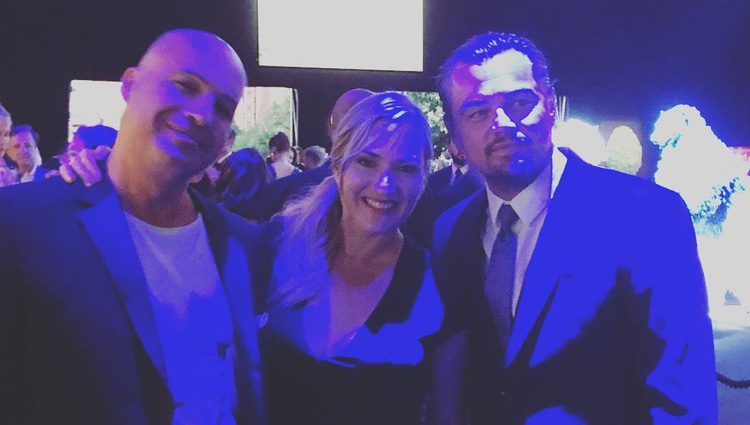 Billy Zane con Leonardo DiCaprio y Kate Winslet/ Fuente: Instagram