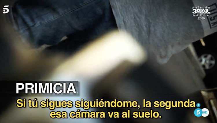 Kiko Rivera ha perdido los nervios con un fotógrafo / Telecinco.es