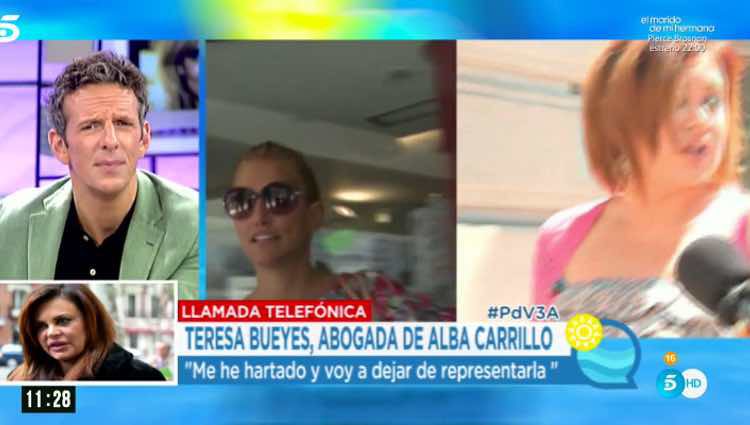 Teresa Bueyes hablando en 'El Programa del verano' / Telecinco.es