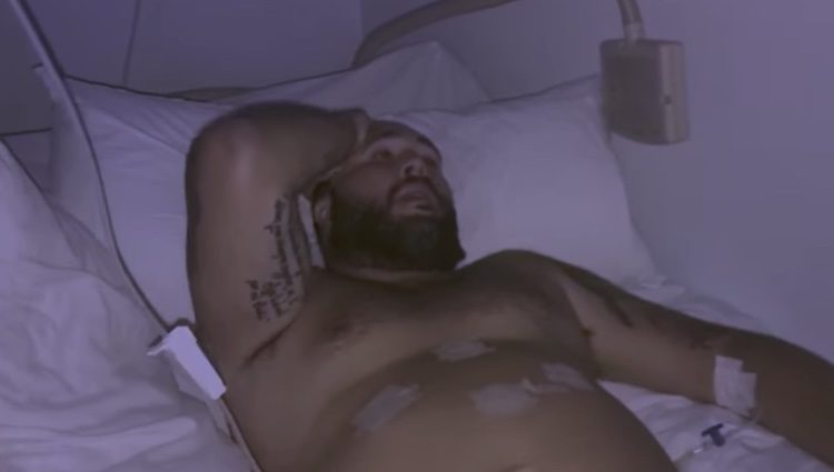 Kiko Rivera en la cama del hospital / Youtube