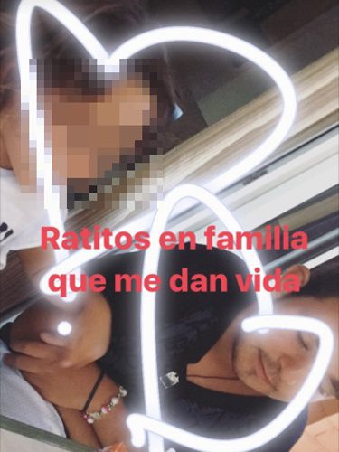 Rocío Flores comparte esta fotografía donde aparecen sus hermanos 