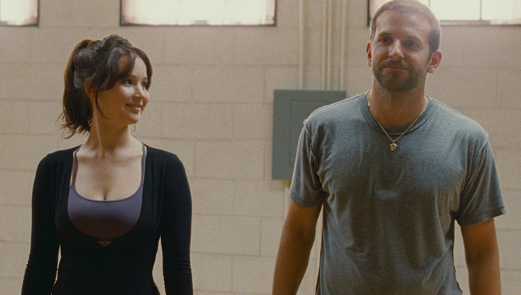 Jennifer Lawrence y Bradley Cooper en 'El lado bueno de las cosas'