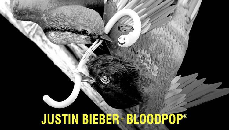 Portada del single 'Friends' de Justin Bieber y BloodPop 