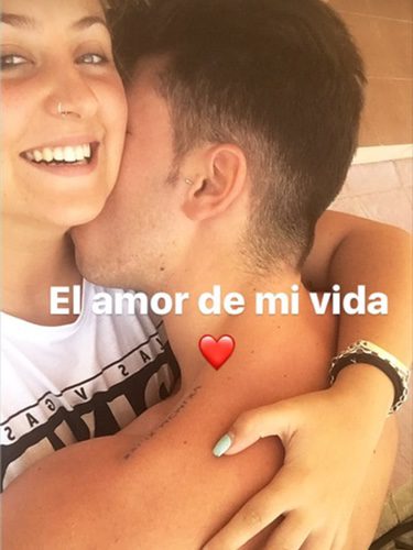 Rocío Flores muy cariñosa con su chico Manuel/ Fuente: Instagram