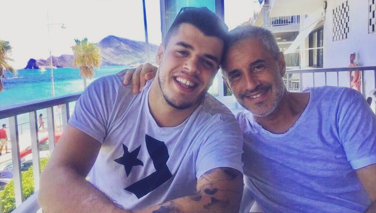 Sergi Capdevila y Sergio Dalma en la playa / Fuente: Instagram