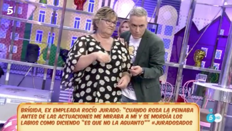 La cocinera de Rocío Jurado explica las caras que ponía Rosa Benito | Fuente: Telecinco.es