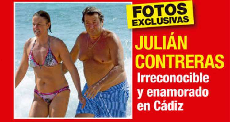 Julián Contreras, pillado con su nueva novia / Portada Diez Minutos 