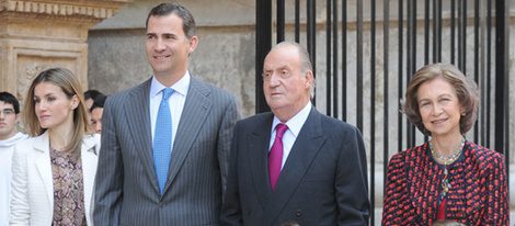 Los Príncipes de Asturias y los Reyes de España