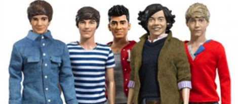 Foto: Los muñecos de los componentes de One Direction