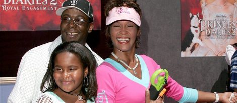 Bobby Brown, Whitney Houston y su hija Bobbi Kristina