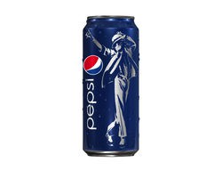 La lata de Pepsi con Michael