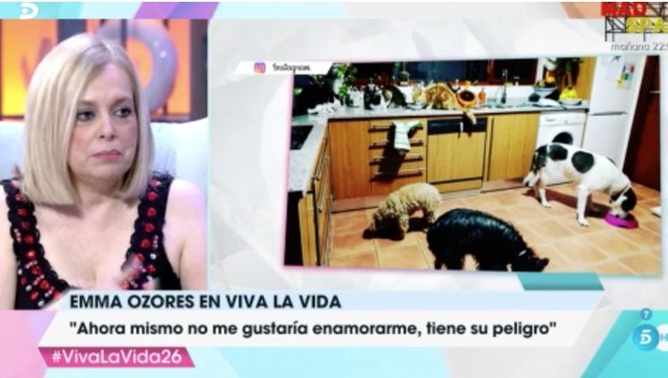 Emma Ozores en 'Viva la vida' / Foto: telecinco.es