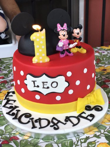 Tarta de cumpleaños de Leo Cantizano