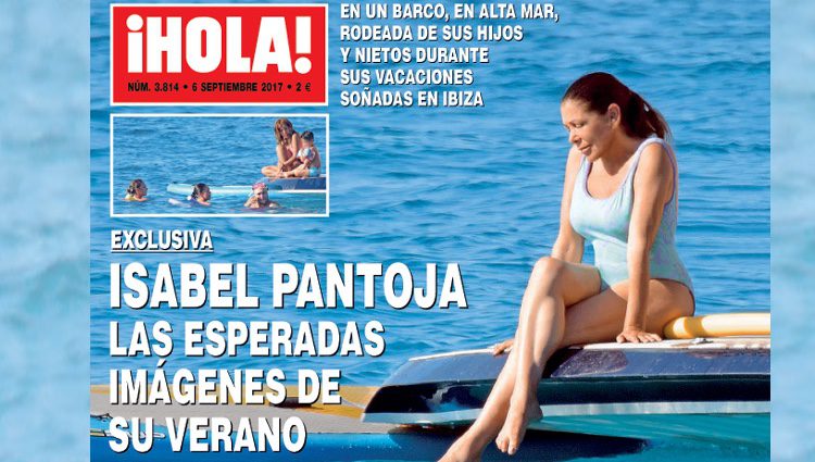 Isabel Pantoja en la portada de ¡Hola!