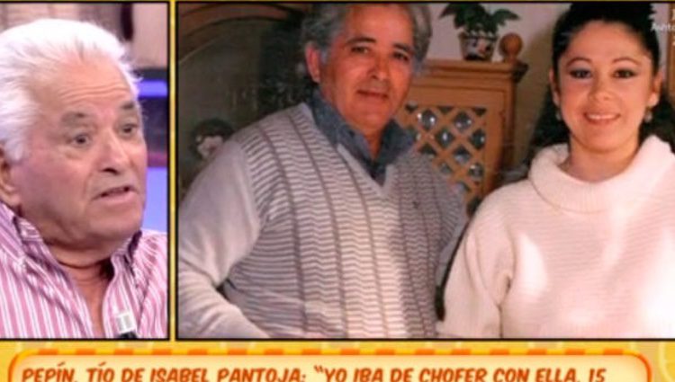 El tío de Isabel Pantoja de joven con ella / Foto: telecinco.es