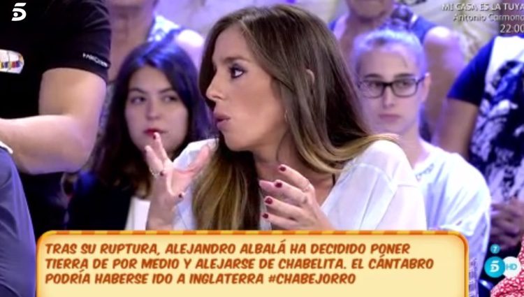 Anabel Pantoja aclarando la ruptura/ Fuente: telecinco.es
