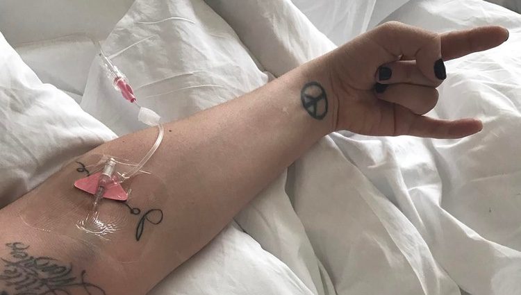 La cantante se encuentra hospitalizada recuperándose de sus dolores/ Fuente: Lady Gaga Instagram