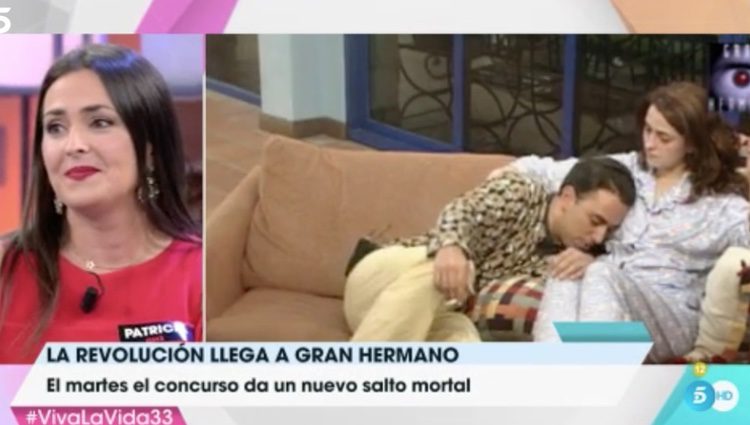 Patricia Ledesma hablando de Kiko Hernández / Foto: telecinco.es