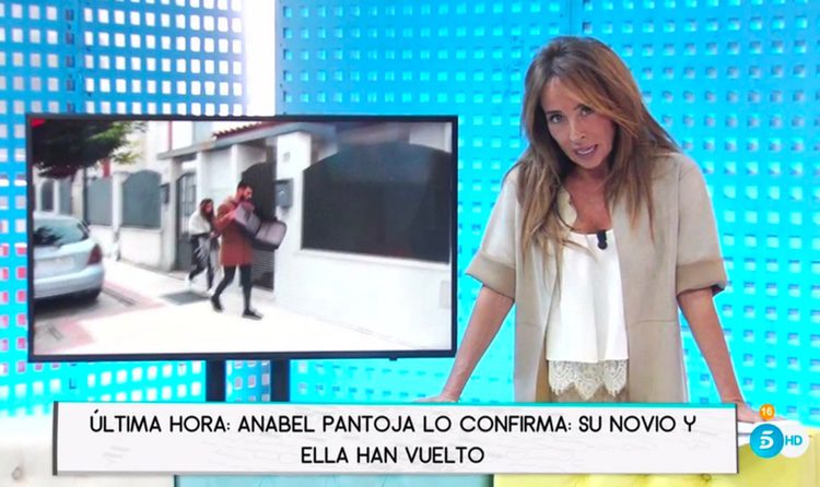María Patiño anuncia en 'Socialité' la reconciliación de Anabel Pantoja y su novio