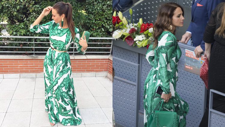 Begoña Alonso y Paula Echevarría con el mismo vestido/ Fuente: Instagram