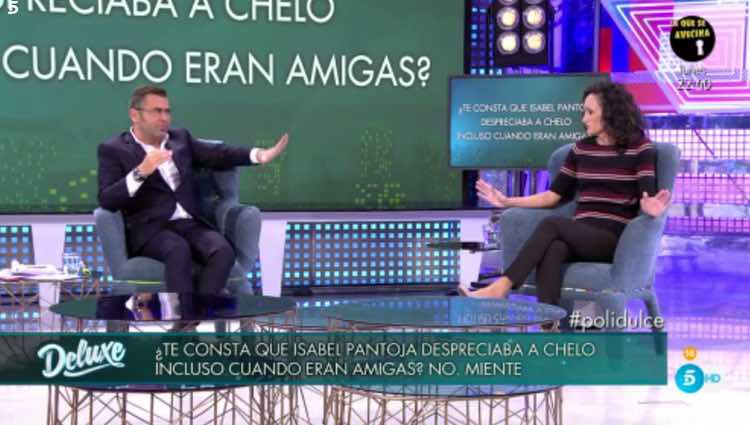 Jorge Javier Vázquez respondiendo a Dulce / Telecinco.es