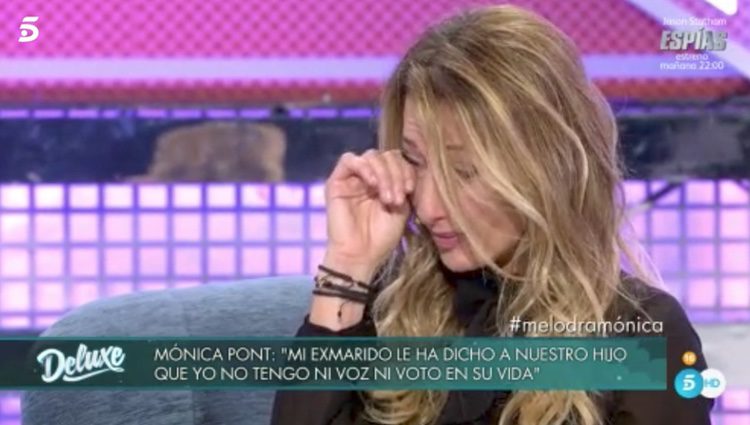 Mónica Pont en 'Sábado Deluxe'. | Fuente: Telecinco
