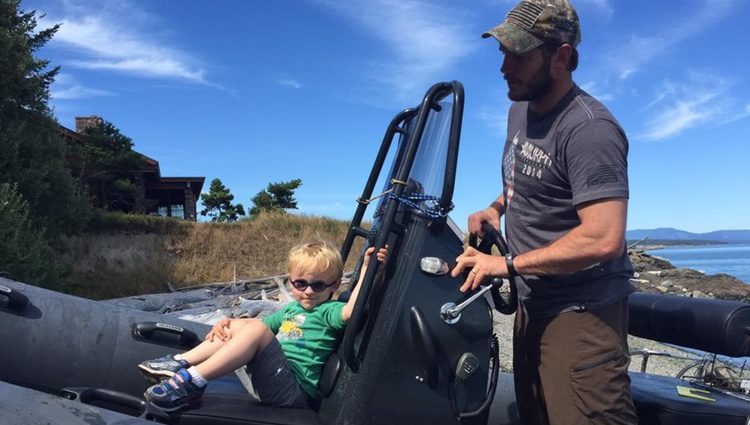 Chris Pratt junto a su hijo Jack. | Fuente: Instagram
