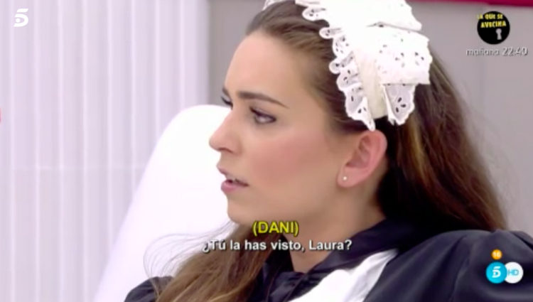 Dani le pregunta a Laura si ha visto la película de 'La chica danesa' | telecinco.es