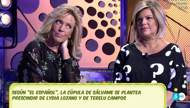 Lydia Lozano y Terelu Campos / Foto: telecinco.es