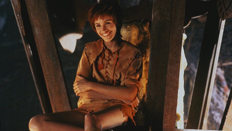 Julia Roberts como Campanilla en 'Hook'