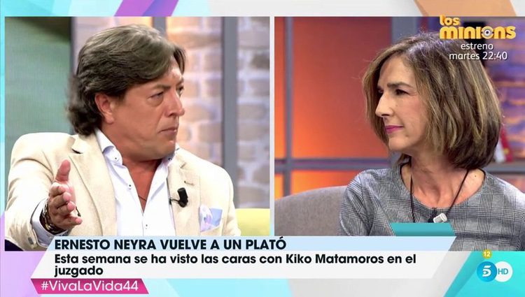 Ernesto Neyra se confiesa en 'Viva la vida'/ Fuente: telecinco.es
