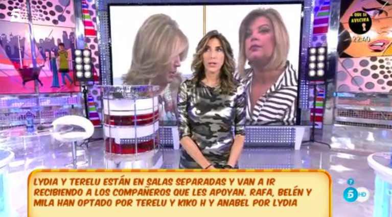 Paz Padilla hablando de la situación de 'Sálvame' / Telecinco.es