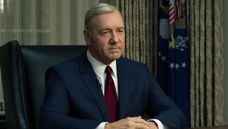 Kevin Spacey en 'House of cards'
