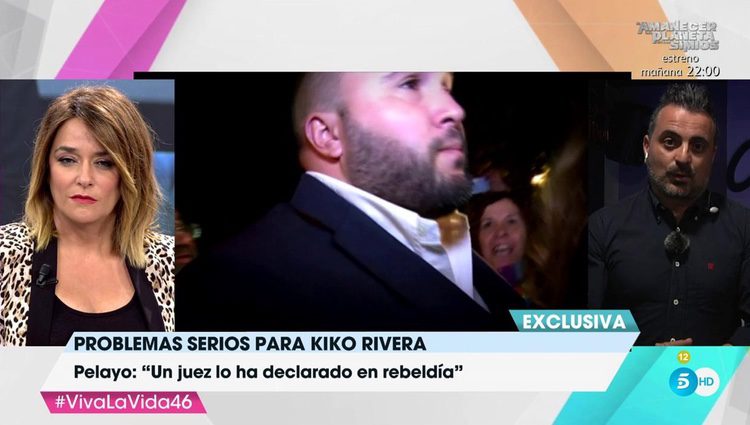 Carlos Poveda interviene en 'Viva la vida' /Fuente: telecinco.es