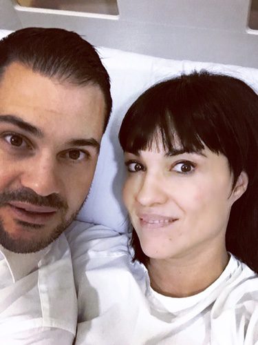 Irene Villa junto a su marido en le hospital/ Fuente: Instagram