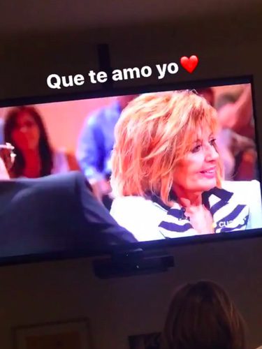 Alejandra Rubio viendo a su abuela / Instagram