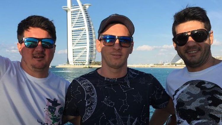 Los hermanos Messi de viaje, Matías el de la derecha/ Fuente: Instagram