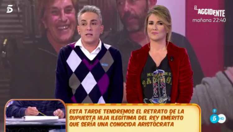 Kiko Hernández desmintiendo su sueldazo / Telecinco.es