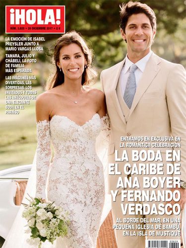 Ana Boyer y Fernando Verdasco en la exclusiva de su boda